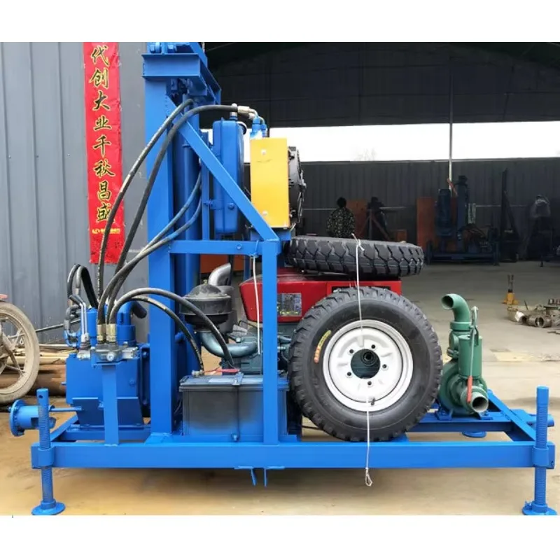 

Reliable 180m Mini Water Well Drilling Rig Borehole Drilling Machine Price for Agricultural Applications