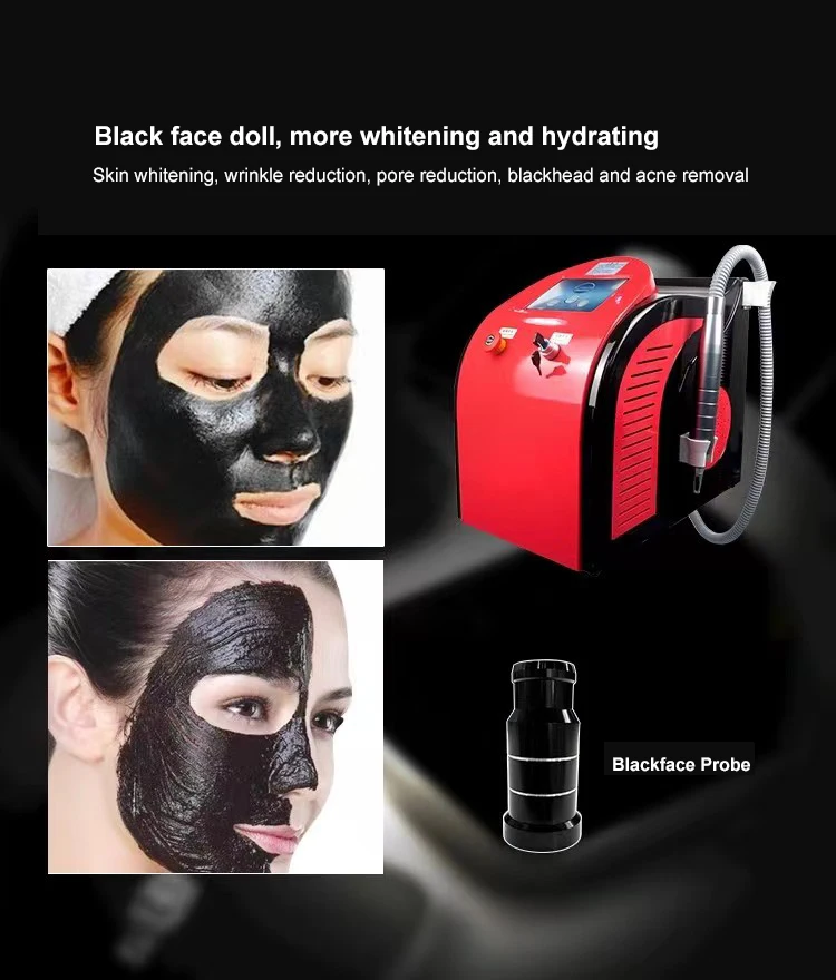 La más nueva máquina de belleza para eliminación de tatuajes, láser portátil Pico 755 1064 532nm, máquina de belleza para rejuvenecimiento de la piel con picosegundo y colmena