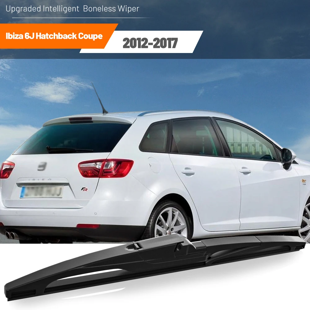 

13" Rear Windshield Windscreen Washer Wiper Arm Blade Set For Seat Ibiza Sport Coupe SC 2012-2017 Car Accessories Accsesories