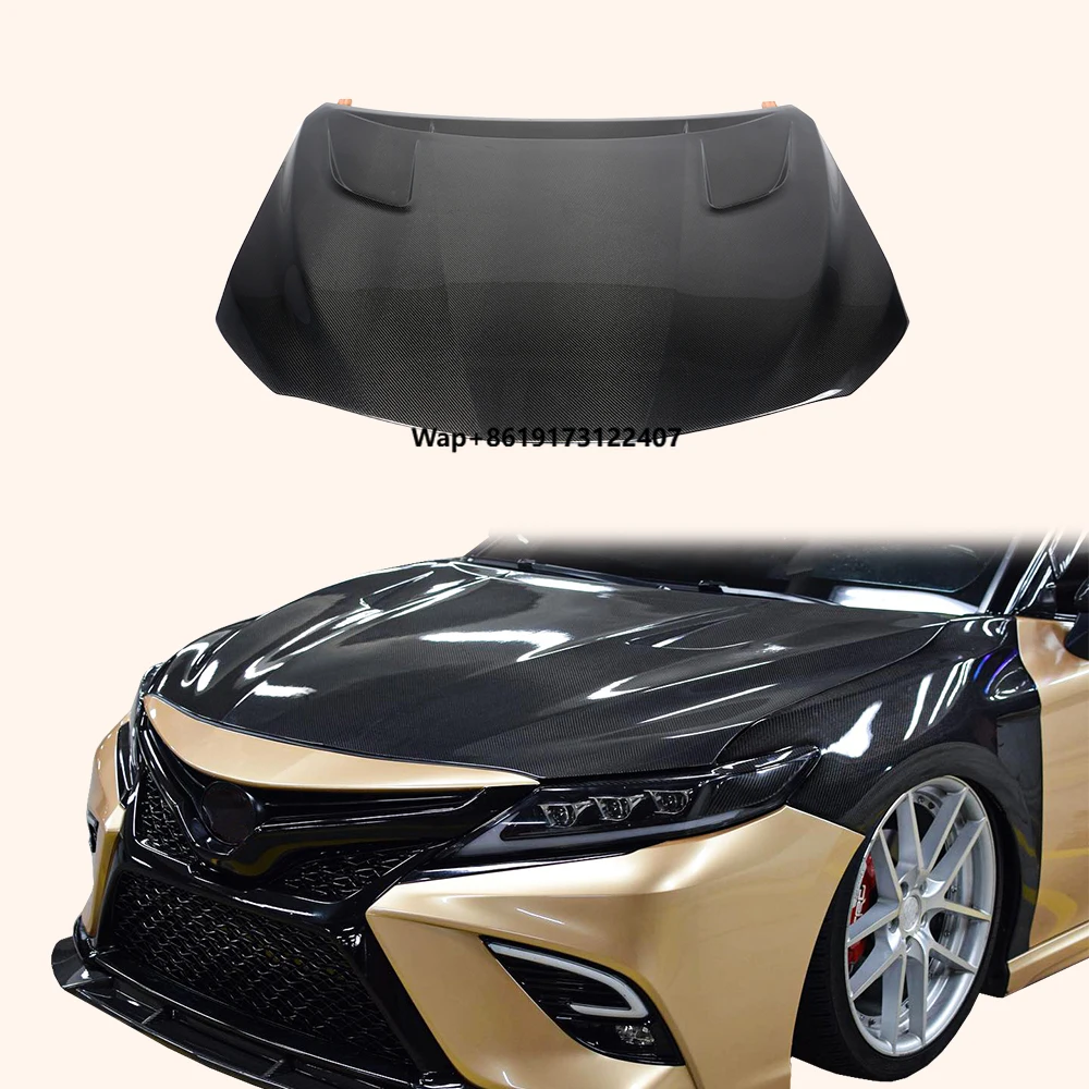 

For XV70 18-23 Carbon KZ Style Front Vented Cooling Hood Bonnet