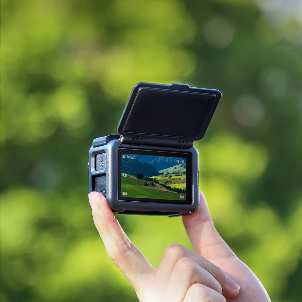 Capa protetora preta para guarda-sol, para ensolarado, ação 5pro/4/3, proteção para câmera, brilho zj911