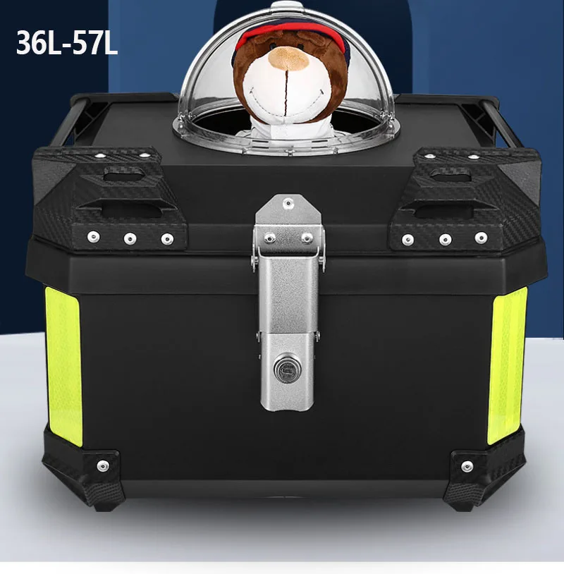 

36L Universal motorcycle Trunk 57L Pet Box 45L Portable Outdoor Cat Dog Waterproof Breathable Box Storage Top Case Big Capacity