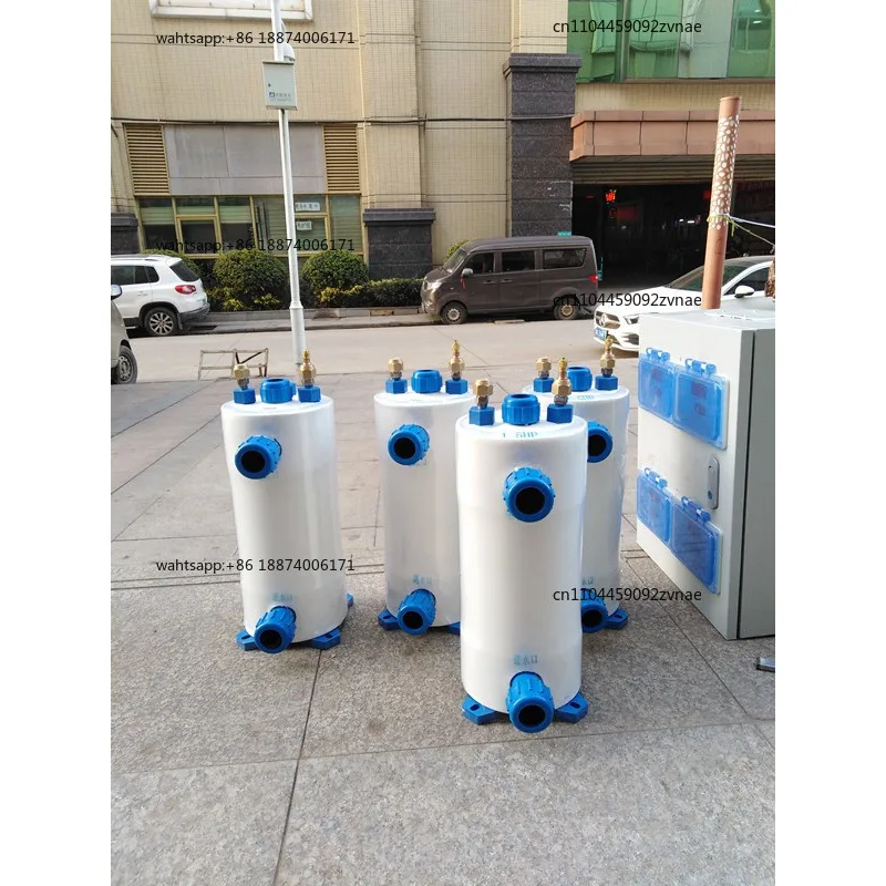 Titanium tank heat exchanger for seafood tanks: 1P, 1.5P, 2P, 3P, 5HP, 10P;  tube evaporator for aquariums; chiller.