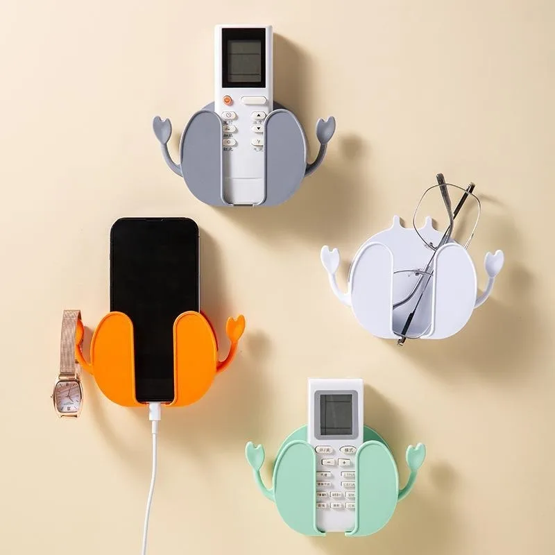 صندوق تخزين بجهاز تحكم عن بعد ، مثبت على الحائط ، هاتف محمول بجانب السرير ، حامل شحن ، رف معجون حائط ، غرفة معيشة #2
