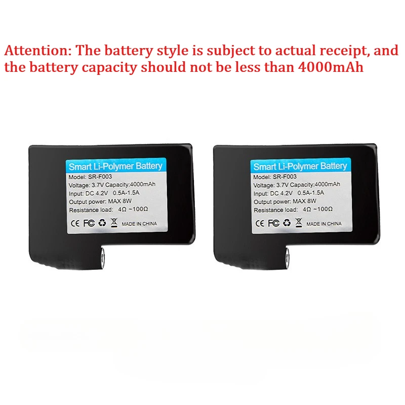 New 3.7V 4000mAh Electric Heating Glove Battery, Suitable for Ski Gloves, Outdoor Motorcycle Gloves, and Thermal Gloves