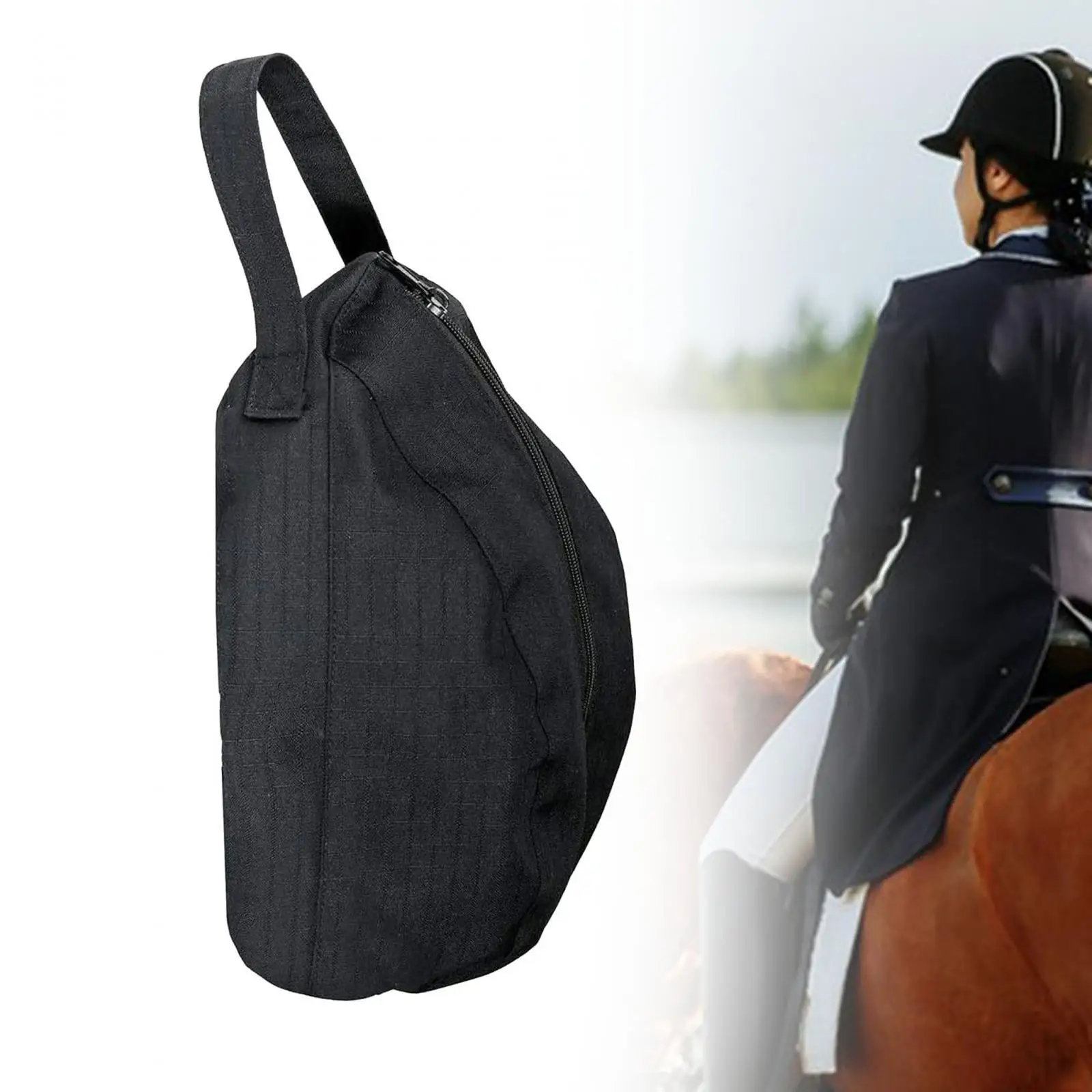 

Helmet Bag Carrying Bag Protection Nylon Pouch Handbag Storage Bag for Motorcycle Traveling Sports Skiing Hunting