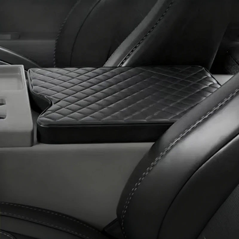 

Подлокотник центральной консоли, защитный коврик из искусственной кожи, слайд-подлокотник, чехол для консоли для F-O-R-D F150 F250 F350 F450