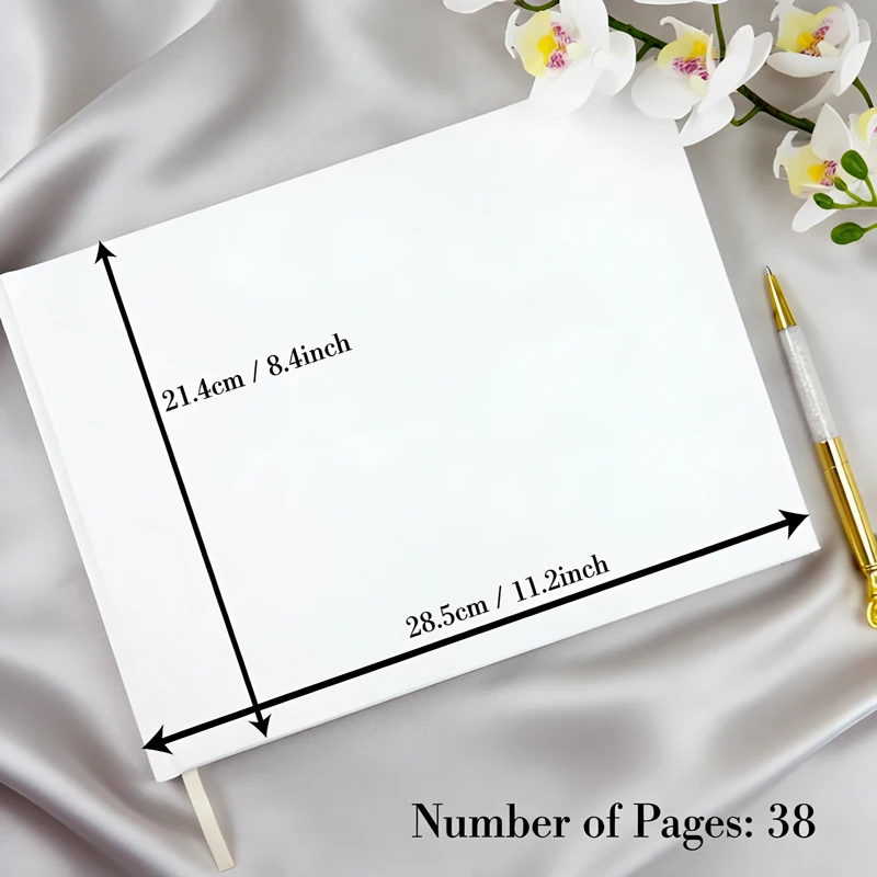 Personalized Baptism Guest Book, Communion Guest Book, Christening Guest Book, A4 Page 38 Communion Photo Album Boy and Girl view 5