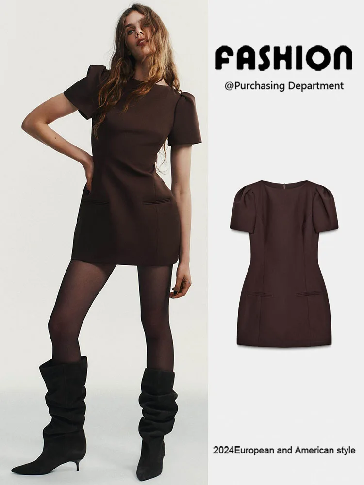 

Зима 202, новая женская модная утягивающая плиссированная ket Dr, модная этническая сценическая одежда, женское платье