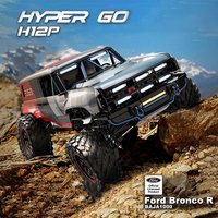 MJX H12P Hyper Go Brushless 1/12 Full Scale Short Card 4-Channel Climber Rc Car Simulation Ford Bronco Baja 1000