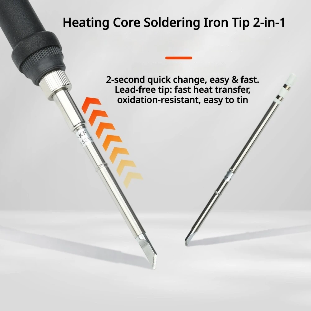 T12 Digital Soldering Station 75W Mini Portable Welding Iron Station Adjustable Temp 180-480℃ Auto Sleep Shutdown Soldering Tool