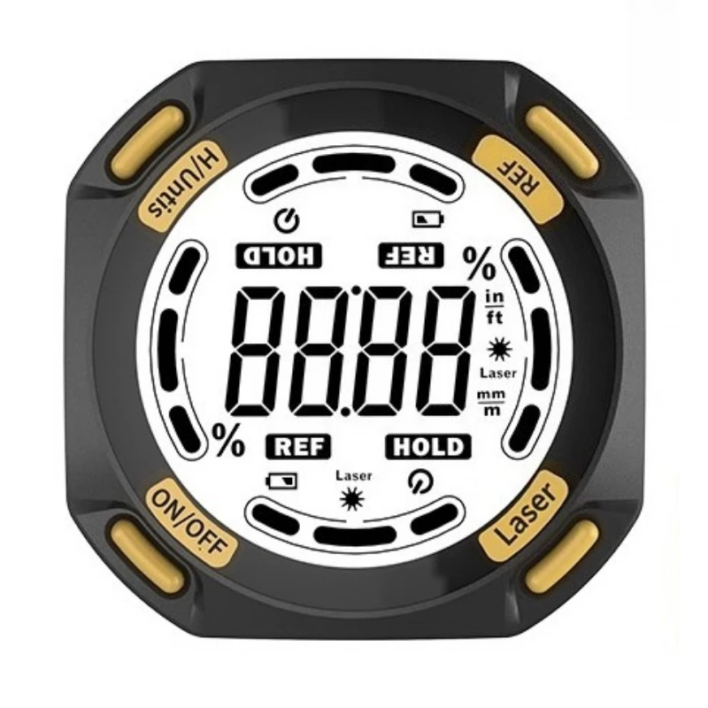 

High-precision digital inclinometer, electronic angle ruler, magnetic angle gauge, slope measuring instrument, laser level meter