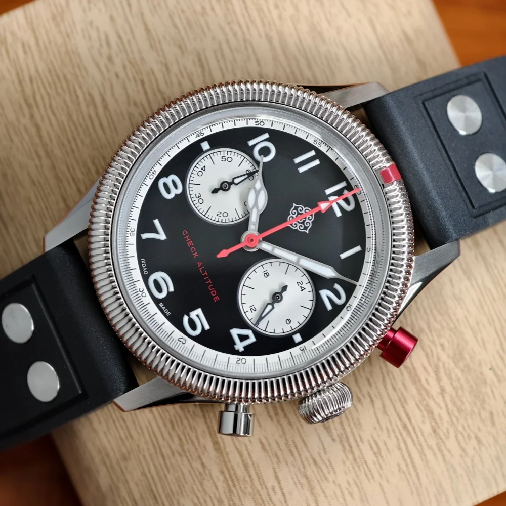 

IX & DAO IPOSE 2025 Новые мужские кварцевые часы 39 мм BGW-9 Синий свет Сапфировое стекло Нержавеющая сталь Водонепроницаемые 10 бар Reloj Hombre