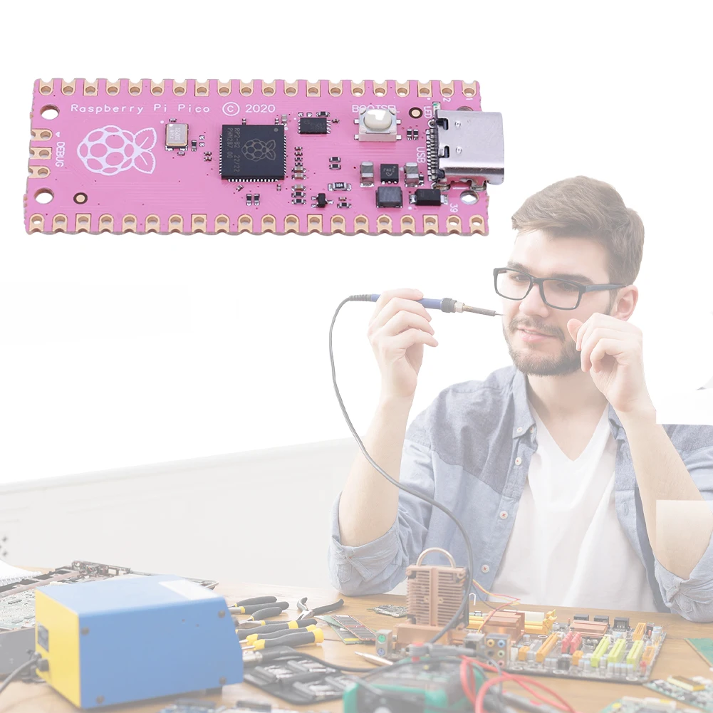 RP2040 High-Performance Cortex-M0+ Processor for Raspberry Pi Pico 264KB ARM Running Up To 133 MHz Support C/C++/Python