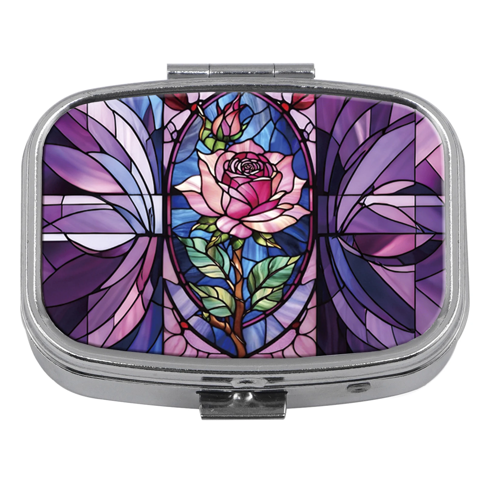 Rose Mini Reise Medizin Organizer Multifunktions Versiegelt Box Haushalts Halter Kleine Pille Container Tragbare Pille Box