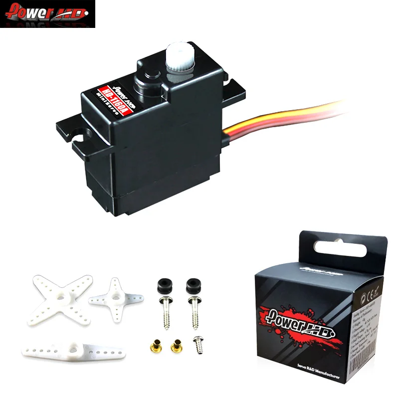 Power HD HD-1160A couple de direction 3kg engrenage numérique en plastique Mini Servo pour Buggy RC voiture Robot hélicoptère Drone