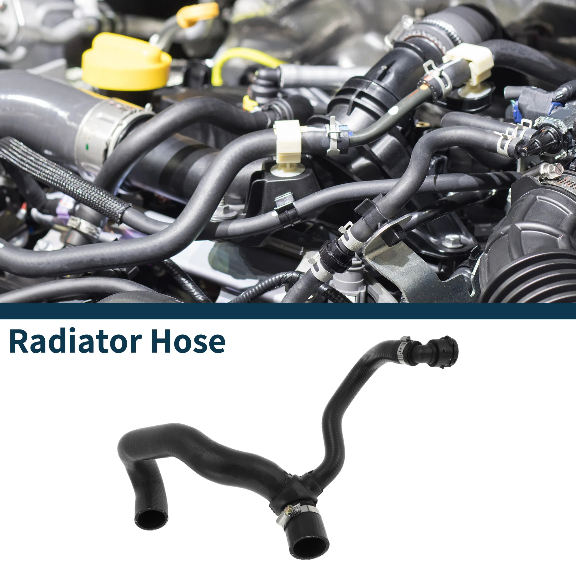 Motoforti Radiator Hose Heater Hose Radiator Outlet Hose Pipe for BMW F22 XDrive No.11537594319 Coolant Pipe