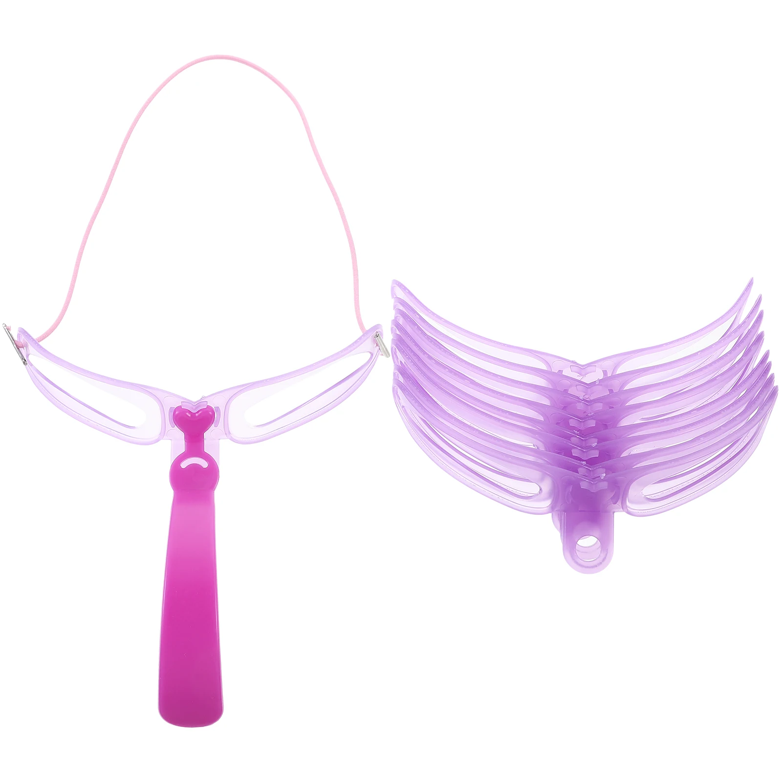 Wenkbrauwstencils 8-soorten herbruikbare make-upstencilset voor natuurlijke wenkbrauwen Verzorgingstool Schoonheid