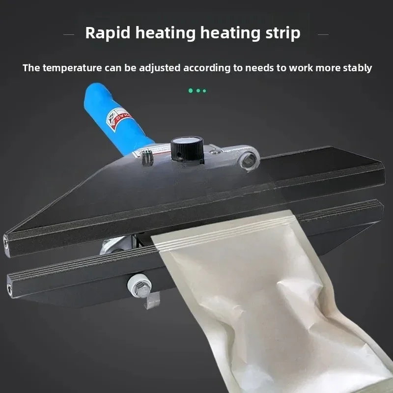 Hand Clamp Sealing Machine Up and Down Heating Kraft Paper Aluminum Foil Bag PE Film Heat Sealing Portable Sealing Machine