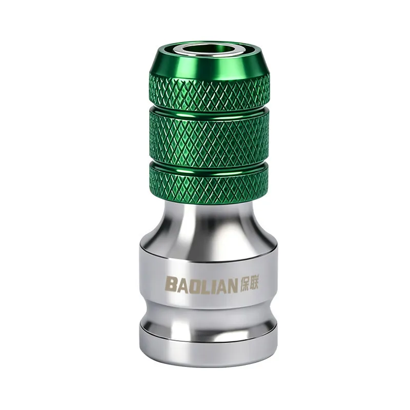 1/2‑Inch Square Drive to 1/4‑Inch Female Hex Impact Wrench Adapter Quick Release Socket for Ratchet Power Tool Accessories