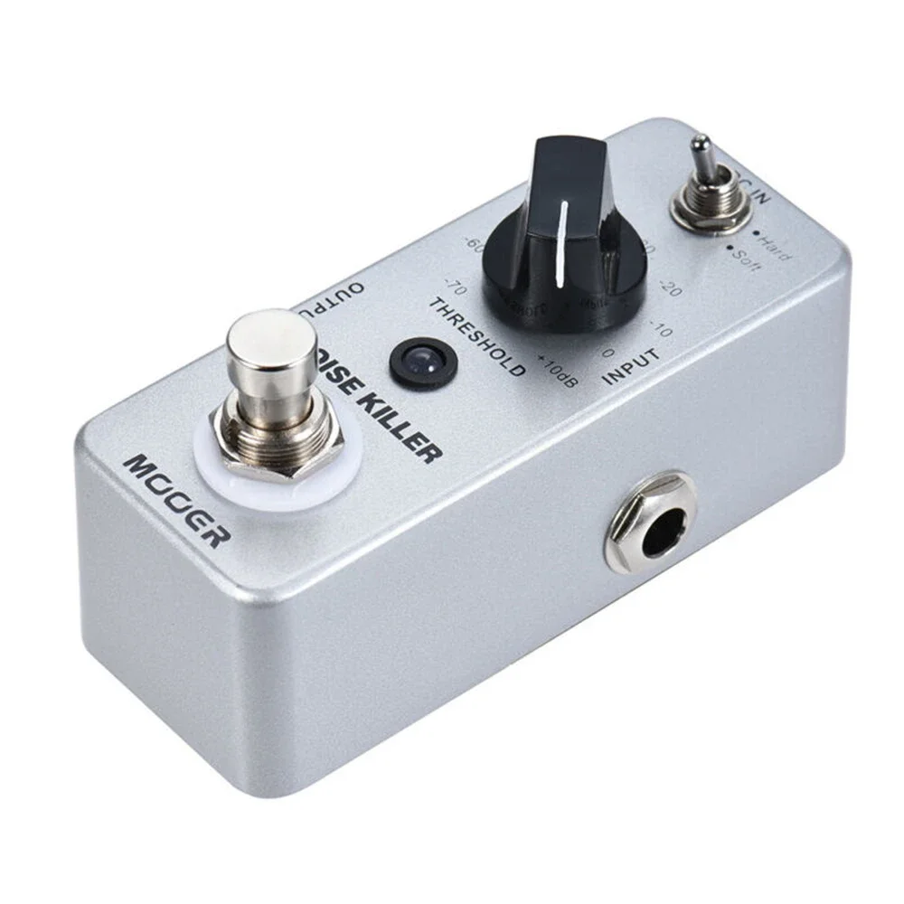 Mooer MNR1 Noise Killer Guitar Accessories Noise Reduction 2 Working Modes(Hard/Soft) Noise Gate True Bypass Guitar Effect Pedal