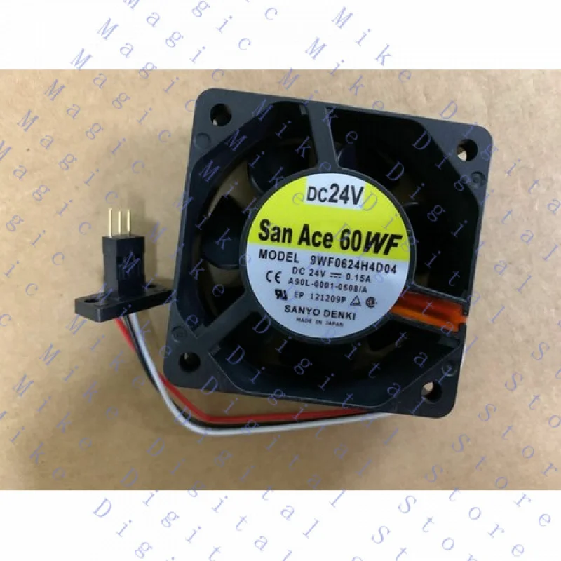 

UU 1 шт. для 60*60*25 мм 24 В 0,15 А охлаждающий вентилятор 3-контактный разъем 9WF0624H4D04