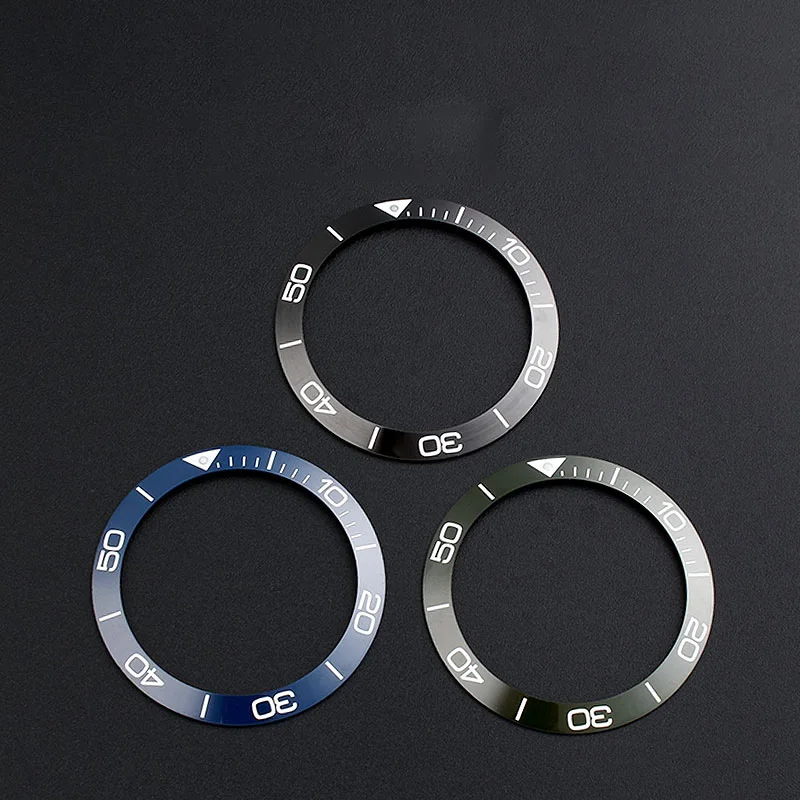 Ceramic bezel for Longines kangkas L3 scale ring 39mm 41mm dial ceramic bezel L3 742 watch scale outer ring wristband accessorie