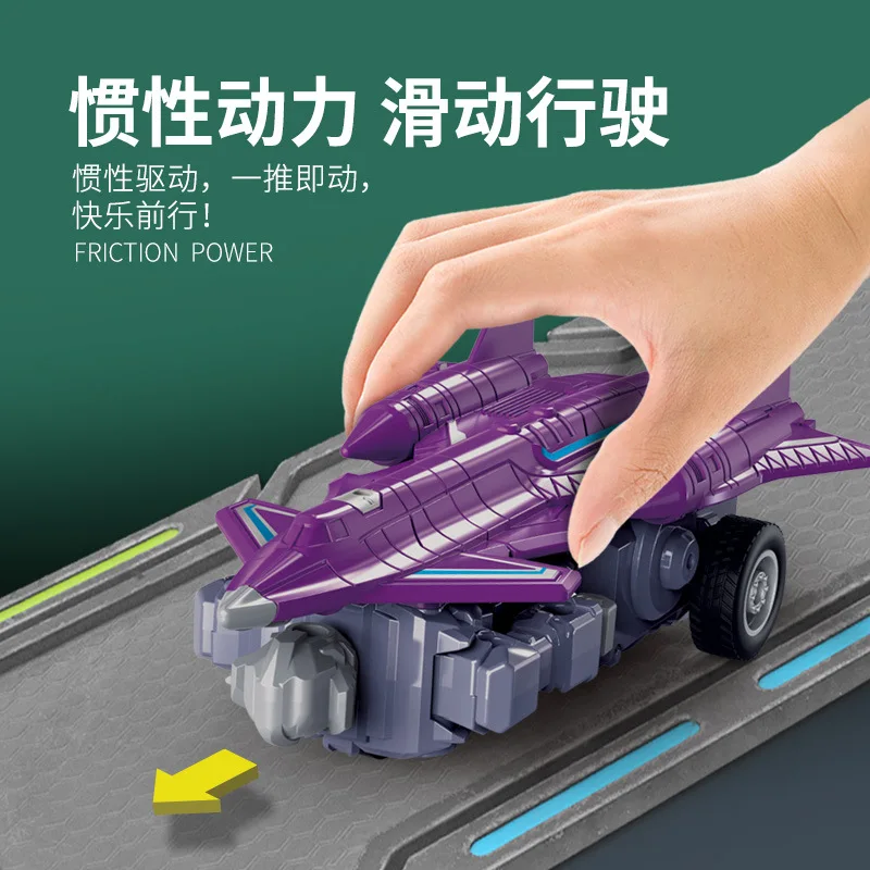 クリエイティブシミュレーション慣性変換軍事武装航空機戦闘機ロボットおもちゃアクションフィギュアモデル子供のおもちゃギフト