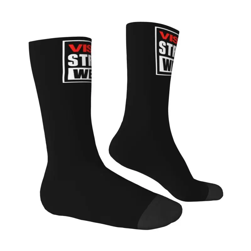 Cool Vision Street Wear Socks Men Women Warm 3D Printed Basketball Sports Socks