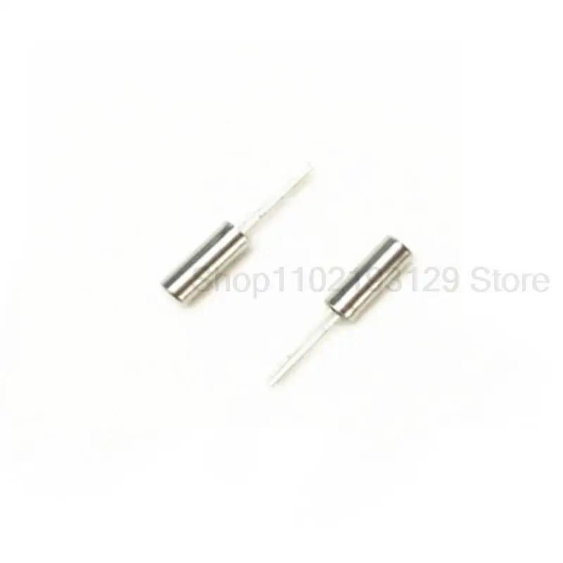 10PCS 2*6 2*6mm 32.768Khz 100Khz 8Mhz 11.0592Mhz 12Mhz 14.318Mhz 16Mhz 24Mhz 27Mhz Crystal Cylinder quartz resonator