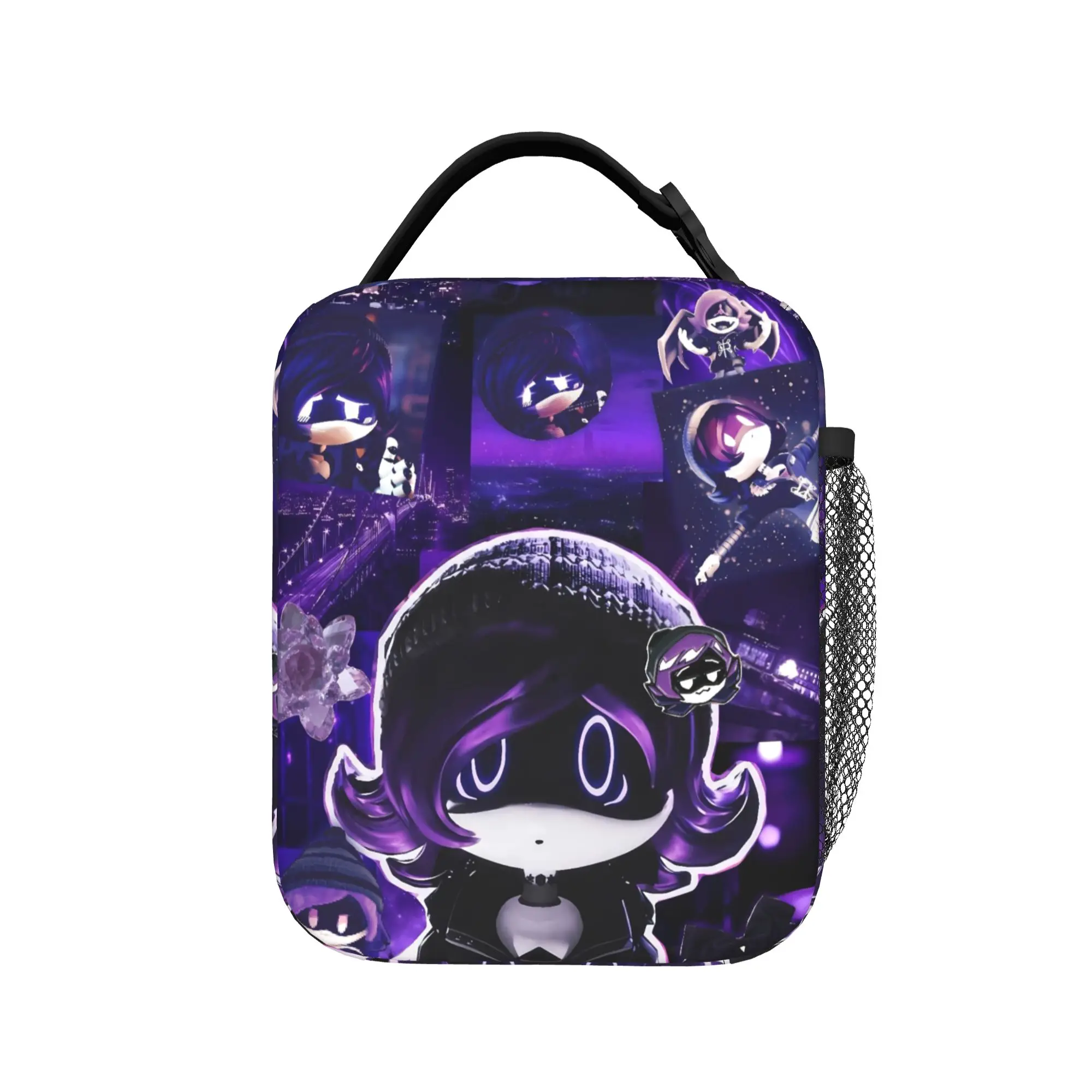 Drone Doll Red Power Glow Lunch Bag  Casual Lunch Box Outdoor Picnic Convenient Thermal Lunch Bags For Women Print Cooler Bag