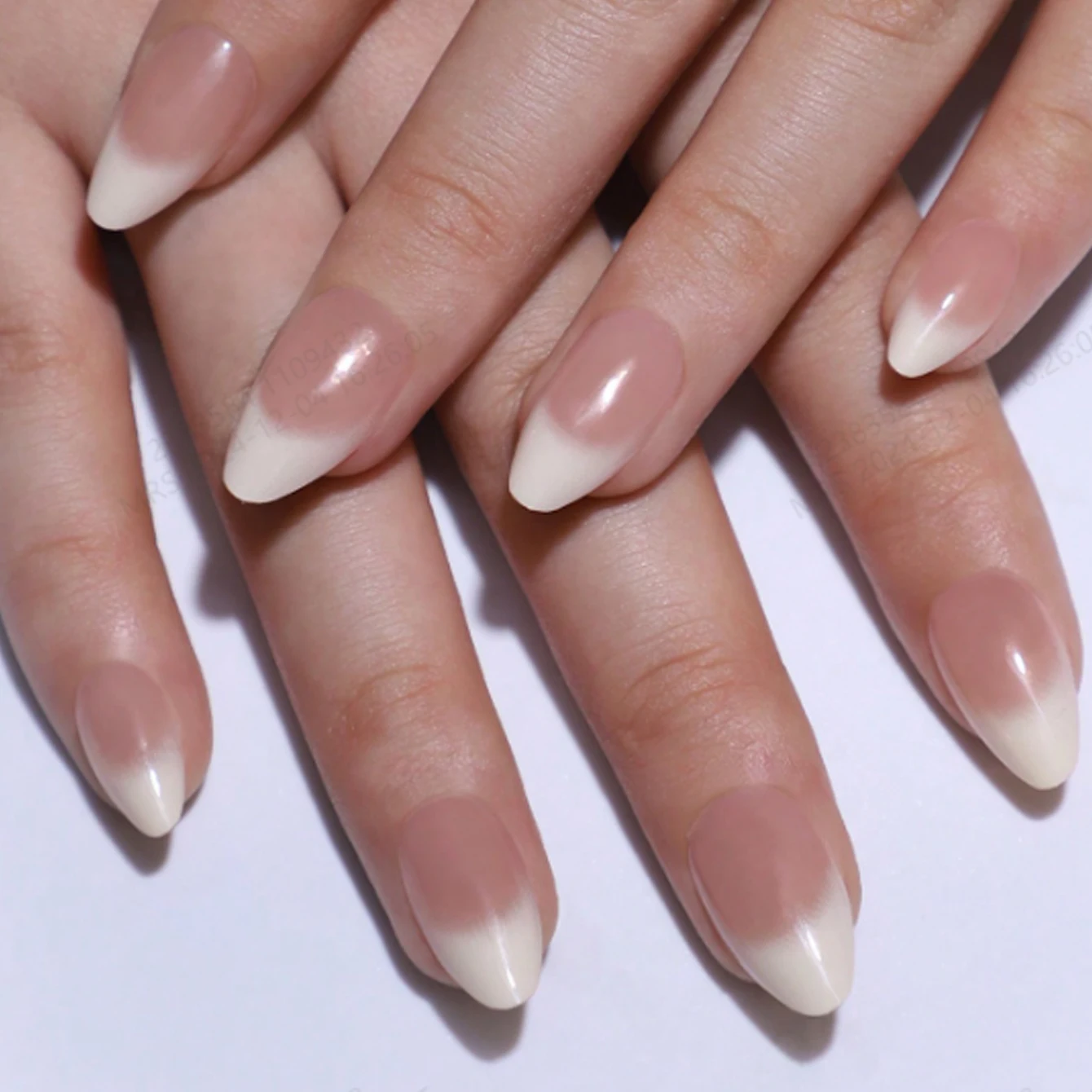 ARTAUG 24 Stück glänzende rosa Nägel zum Aufdrücken, mittelgroß, quadratisch, künstlicher Nagel, eleganter Stil, künstlicher Nagel, vollständige Abdeckung, künstlicher Nagel für stilvolle Frauen – Detail 28