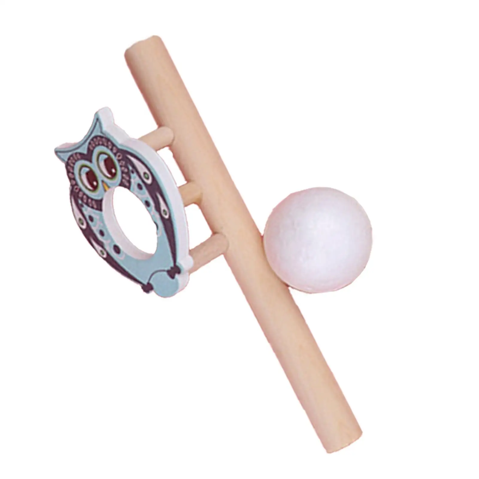 

Educational Wooden Floating Blowing Ball Toy Interactive Game for Children Fun Learning Activities Kids Play