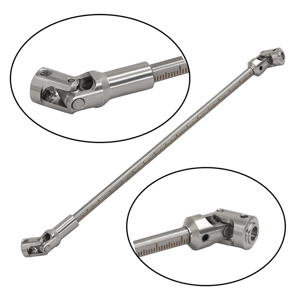 

9IMOD 68mm-229mm Steel Drive Shaft DIY Cutting Steel Drive Shaft Freely Cut 6mm Shaft For 1/10 LCG RC Crawler Upgrades