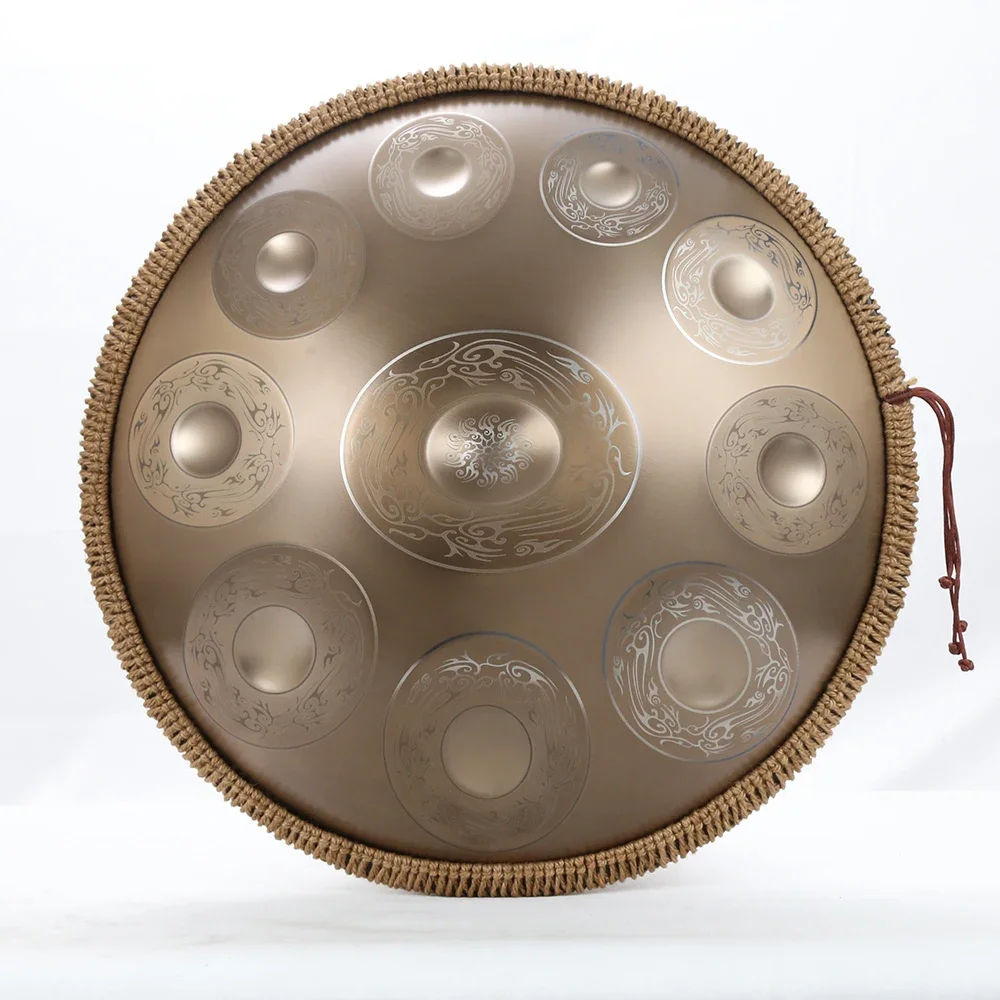 

Advanced D Minor 22" 432Hz 9/10/12 Note Handpan Drum Instrument Hand Drum Yoga Music Drums Beginner Meditation Steel Tongue Drum