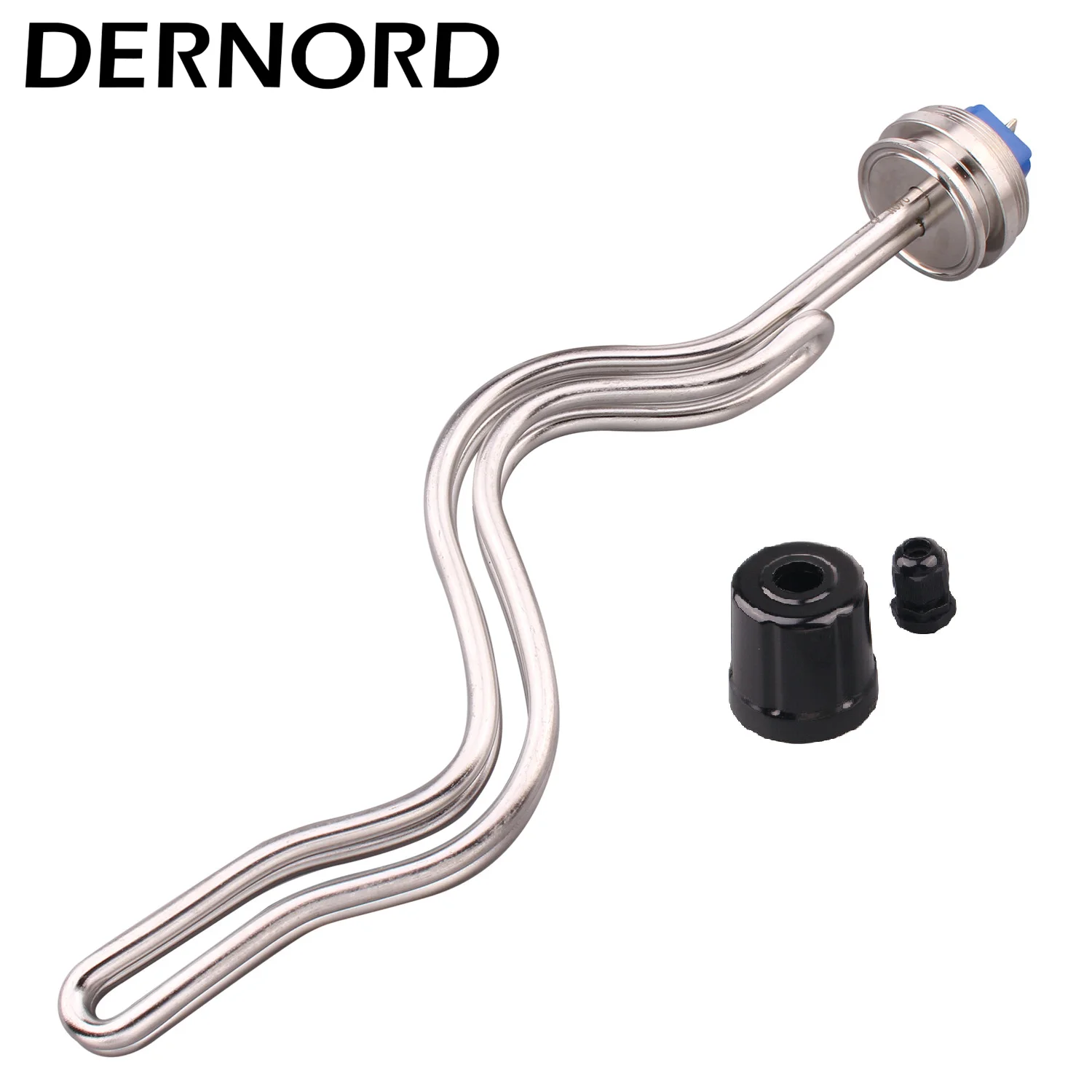 Stainless Steel 304 Immersion Electric Heater Home Brewing 240V 1.5 Inches Tri Clamp DERNORD Heating Element 4.5KW 5.5KW 6.5KW