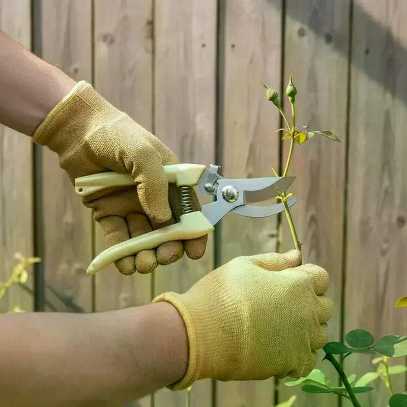Household Gardening Scissors for Flower Arrangement - Stainless Steel Fruit Tree Pruning Shears, Branch Cutting & Grafting Tool
