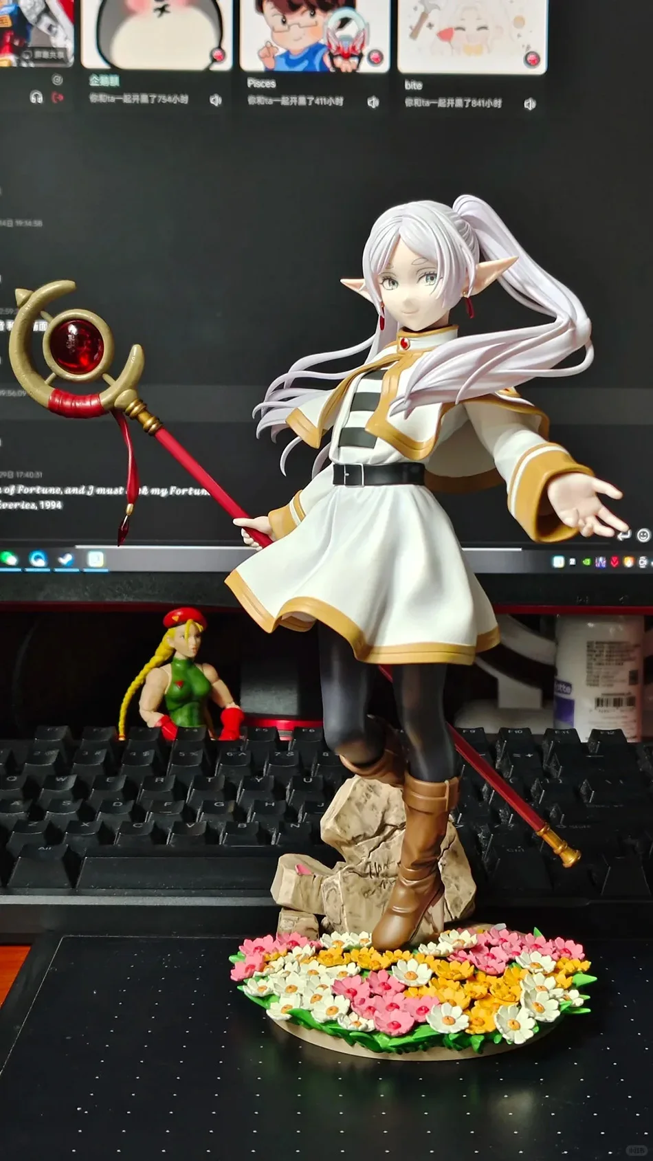 New 23cm Frieren: Beyond Journey's End Anime Figure Limit Frieren Action Figure Luminasta Frieren Figurine Collection Model – Detail 15