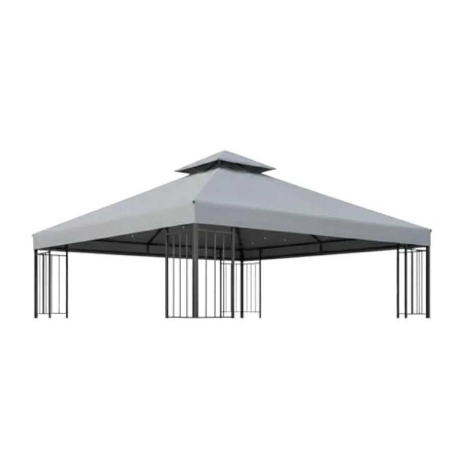 Reinforced RipLock 350 Replacement Canopy Top Cover Compatible with Easy Assembly 10' X 10' Gazebo Model MS10-301-004-01
