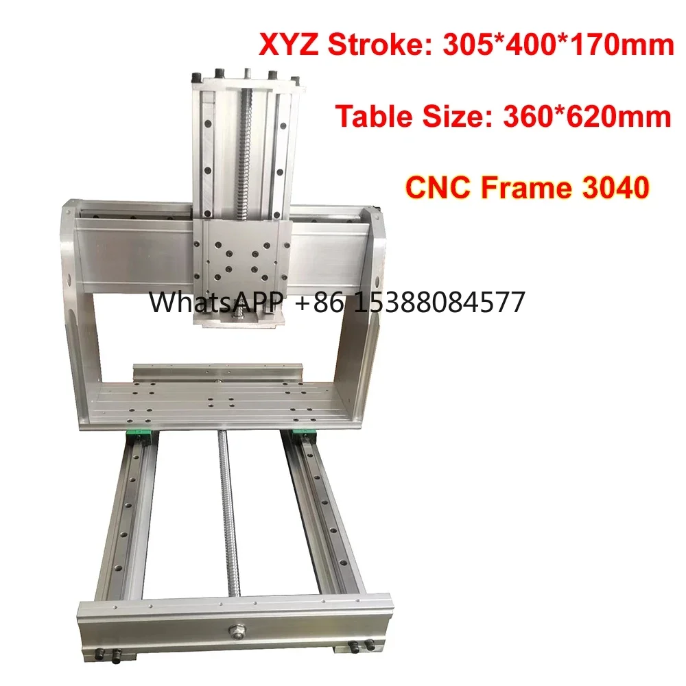 

CNC 3040 6040 Aluminum Frame Kit Linear Guideway DIY CNC Milling Engraving Machine With Limit Switch Linear Guide Rail CNC Frame