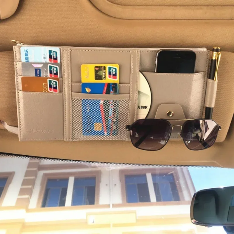 

Многофункциональный зажим для хранения солнцезащитного козырька для Audi A1 A2 A3 A4 A5 A6 A7 A8 Q2 Q3 Q5 Q7 S3 S4 S5 S6 S7 S8 TT TTS RS3 RS4 RS5 RS6