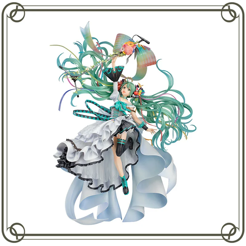 

Original Anime Figurine HatsuneosMiku10th The Illustration Competition Awarded Works Action Figure Model Kids Toys Collection