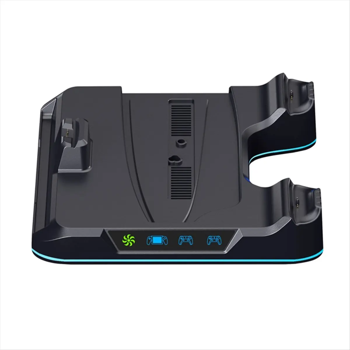 Hot Sale For PRO/PS5Slim/ Console Cooling Stand Charging Station Dock Controller Storage Rack with Cooling Fan A