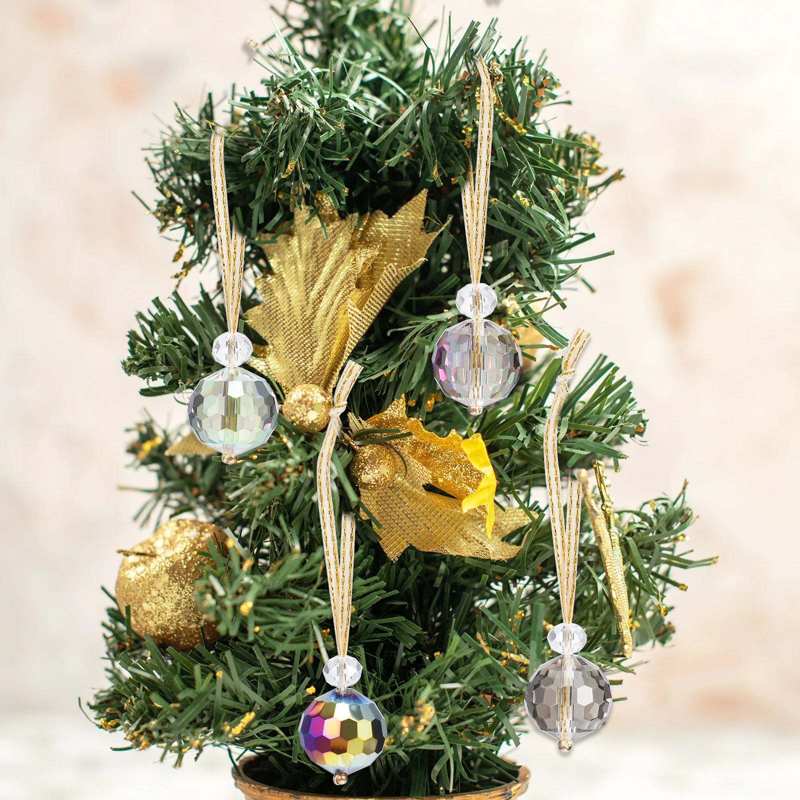 

1Set Crystal Sun Catcher Balls Hanging Colored Prisms Rainbow Decor Window Ceiling Hanging Crystal Ornament Sun Catcher