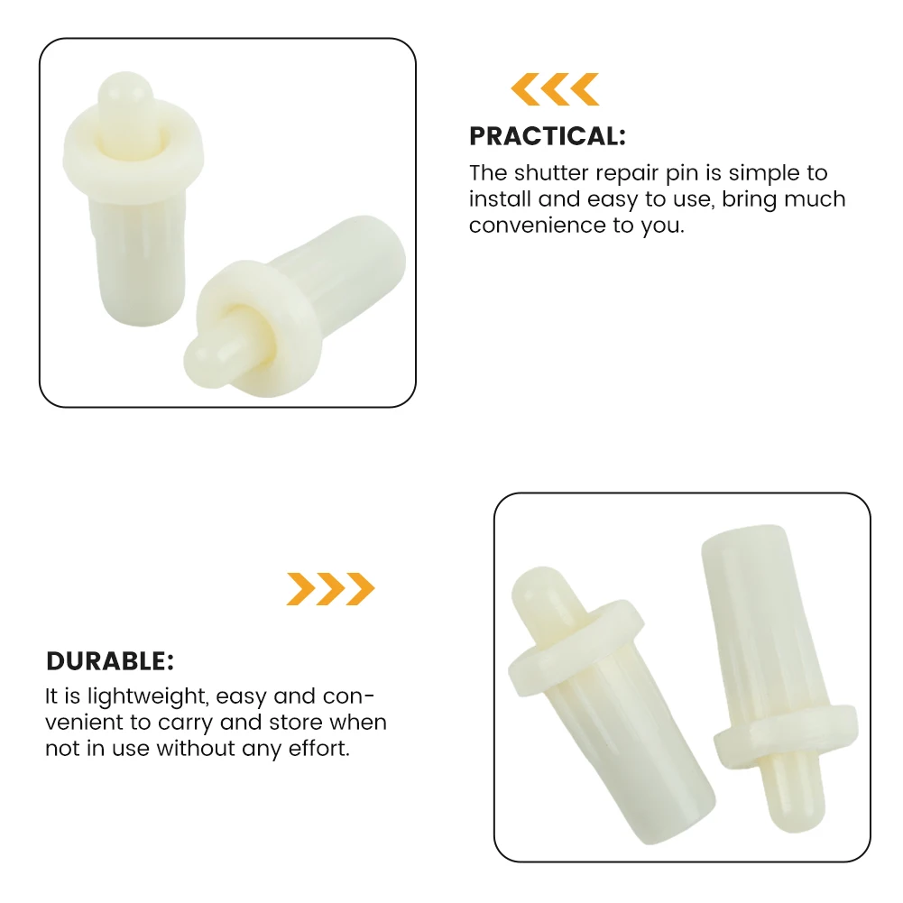 50pcs Spring Loaded Replacement Pins For Plantation Shutter Louver Repair Pin Spring Partition Pin Up And Down Door Shaft