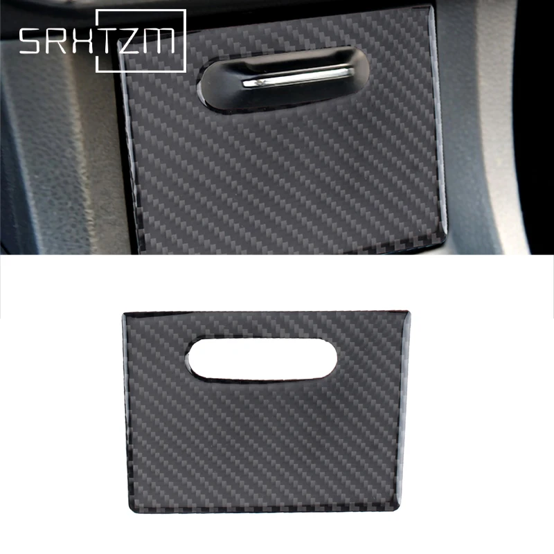 Carbon Fiber Car Ashtray Panel Modification Cover Trim Stickers For Toyota Corolla 2014 2015 2016 2017 2018 Accessories