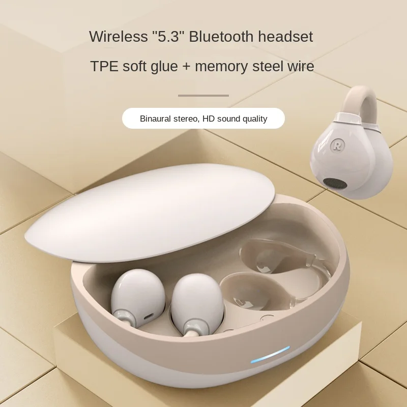 

2024 New in-Ear Wireless Headphones with Noise Cancelling and Charging Case Sweatproof Sports Earphones Bluetooth Headset