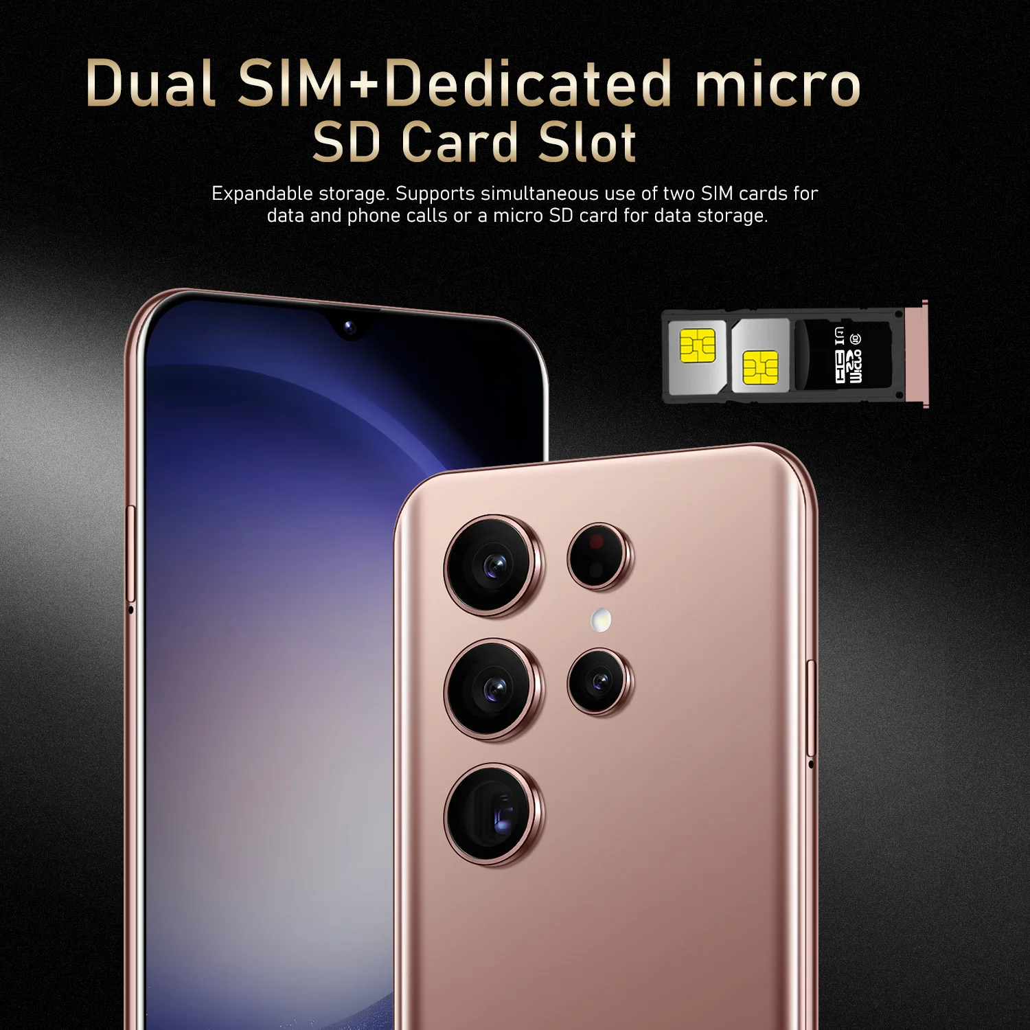 FUFFI-S24 Pro,Smartphone Android,6.53 inch,4000mAh,64GB ROM 4GB RAM,Google Play Store,Mobile phone,5+13MP,Dual SIM,Cellphones