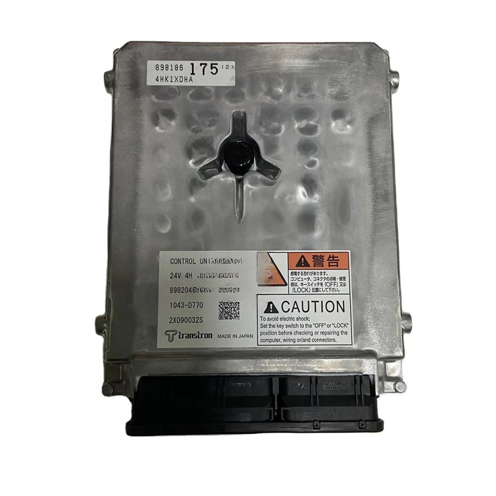 Excavator ECU controller 4HK1 engine computer box 8982046850