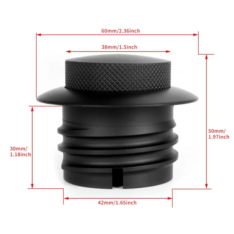 For Modification Parts: Push-button Fuel Tank Cap, Pop-out Gas Cap